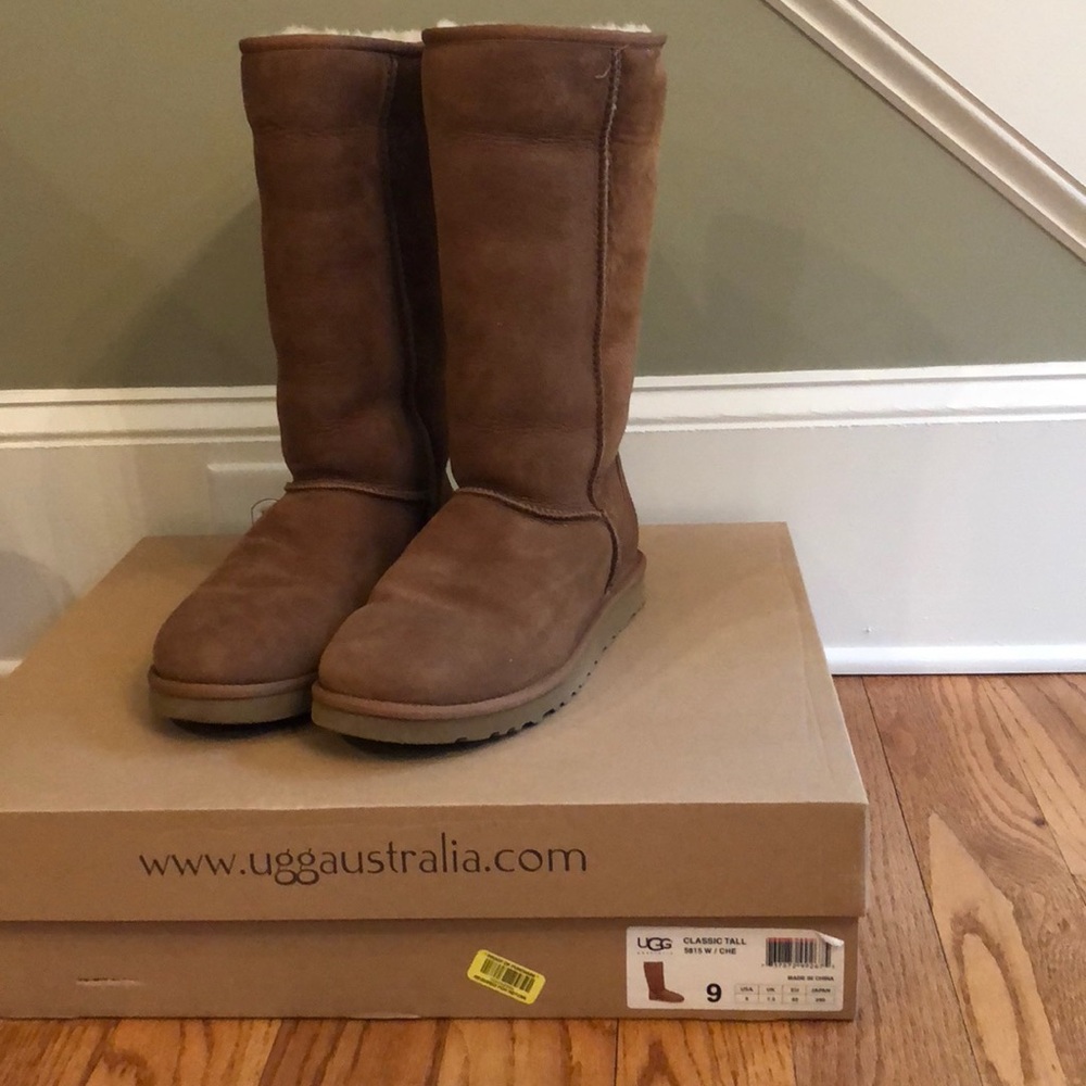 size nine classic tall ugg boots